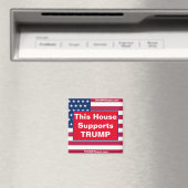 Dit Huis steunt TRUMP Patriotic Magnet (Insitu (Vaatwasser))