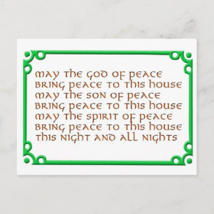 Dit Huis zonder slag of stoot! Briefkaart