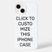 DIT IPHONE-GEVAL AANPASSEN Case-Mate iPhone CASE (Achterkant)