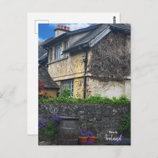 Dit is Adare Ierland Briefkaart (Voorkant / Achterkant)