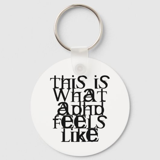 Dit is ADHD Sleutelhanger (Voorkant)