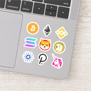 Dit is al mijn beste crypto munten sticker