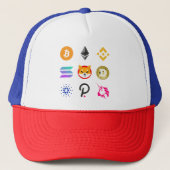 Dit is al mijn beste crypto munten trucker pet (Voorkant)