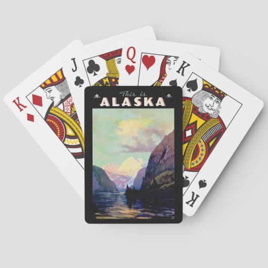 Dit is Alaska Pokerkaarten (Achterkant)