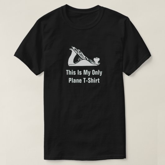 DIT IS ALLEEN PLANE T-SHIRT (Design voorkant)