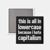 Dit is allemaal in kleine letters omdat ik een hek magneet (Voorkant / Achterkant)