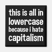 Dit is allemaal in kleine letters omdat ik een hek magneet (Voorkant)