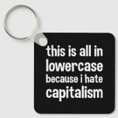 Dit is allemaal in kleine letters omdat ik een hek sleutelhanger (Voorkant)