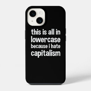 dit is allemaal kleine letters omdat ik van kapita iPhone 14 hoesje