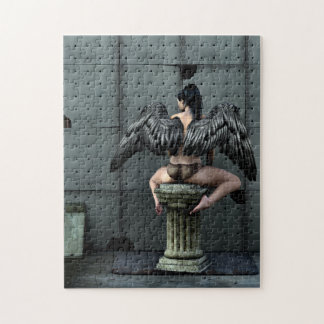 Dit is alles wat je krijgt van een gothische kunst legpuzzel