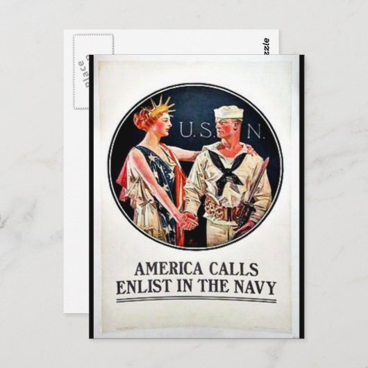 Dit is Amerika Briefkaart (Voorkant / Achterkant)