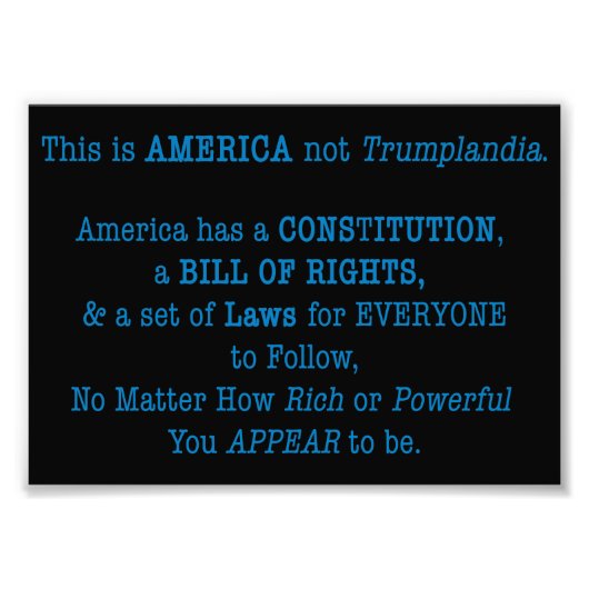 Dit is Amerika Foto Afdruk (Voorkant)