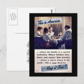 Dit is Amerika houdt het vrij! Briefkaart (Voorkant / Achterkant)