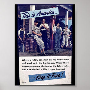 Dit is Amerika houdt het vrij! Poster