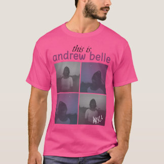 Dit is Andrew Belle - Handtekening T-shirt