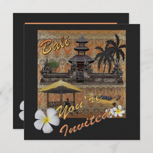 Dit is Bali Kaart (Voorkant / Achterkant)