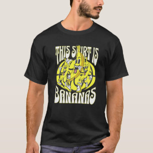 Dit is Bananen Dansende Muziek Bananen Grafisch T-shirt