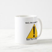 Dit is barmerend koffiemok (Voorkant rechts)