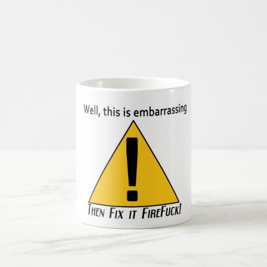 Dit is barmerend koffiemok (Center)