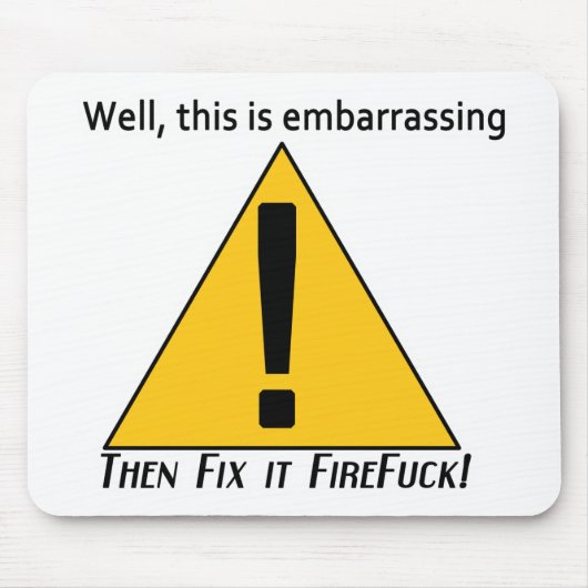 Dit is barmerend muismat (Voorkant)