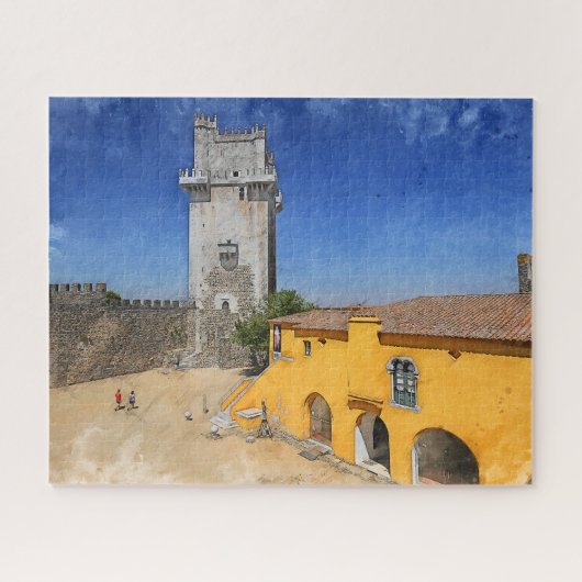 Dit is Beja, Portugal Legpuzzel (Horizontaal)