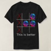 dit is beter PulseChain Cryptocurrency PLS Blok T-shirt (Design voorkant)