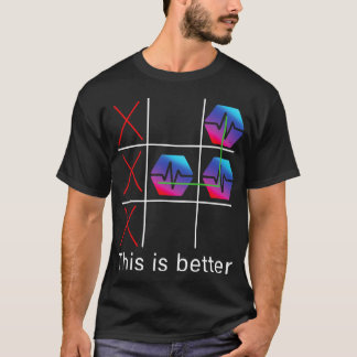 dit is beter PulseChain Cryptocurrency PLS Blok T-shirt