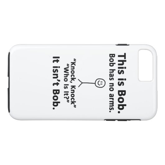 Dit is Bob Case-Mate iPhone Case (Achterkant (Horizontaal))