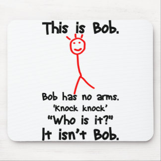 Dit is Bob — Knock Knock Jokes — Bob Jokes Memes Muismat