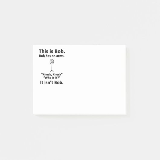 Dit is Bob Post-it® Notes (Voorkant)