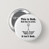 Dit is Bob Ronde Button 5,7 Cm (Voorkant /achterkant)
