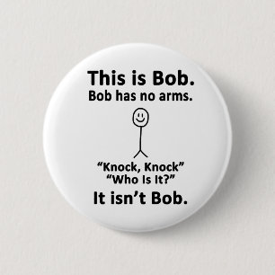 Dit is Bob Ronde Button 5,7 Cm