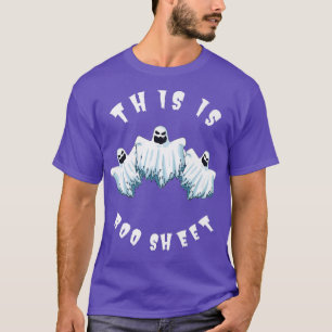 Dit is BOB Sheet Ghost Retro Halloween T-shirt