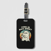 Dit is Bodemplaat Ghost Bagagelabel (Voorkant (verticaal))