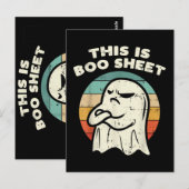 Dit is Bodemplaat Ghost Briefkaart (Voorkant / Achterkant)