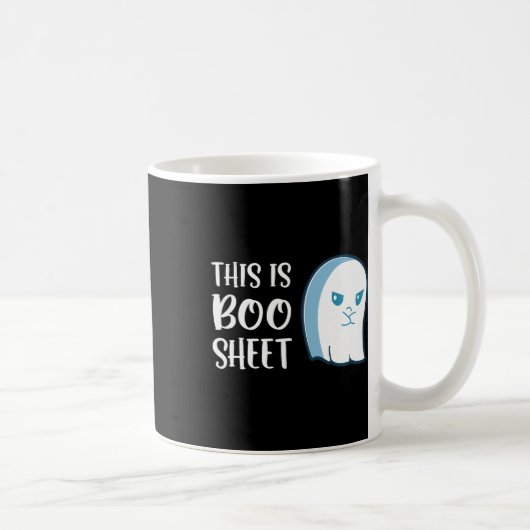 Dit is boekenblad leuk Halloween Gezegden Koffiemok (Rechts)