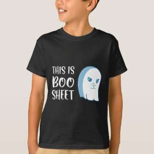 Dit is boekenblad leuk Halloween Gezegden T-shirt