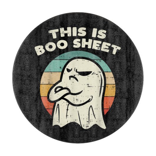 Dit is Boo Sheet Geest Snijplank (Voorkant)