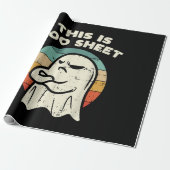 Dit is Boo Sheet Ghost Cadeaupapier (Uitgerold)