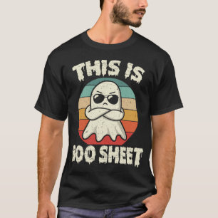 Dit is Boo Sheet Ghost Funny Halloween T-shirt