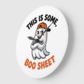 Dit is Boo Sheet Ghost Groovy Halloween Costuum Grote Klok (Hoek)