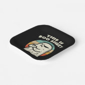 Dit is Boo Sheet Ghost Papieren Bordje (Gebogen)