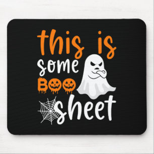 Dit is Boo Sheet Ghost Retro Halloween Costume Me Muismat