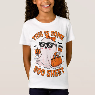 Dit is Boo Sheet Ghost Retro Halloween Costume Me T-shirt