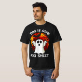 Dit is Boo Sheet Ghost Retro Halloween Costume Me T-shirt (Voorkant volledig)