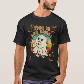 Dit is Boo Sheet Ghost Retro Halloween Costume Me T-shirt