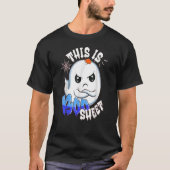 Dit is Boo Sheet Ghost Retro Halloween Costume Me T-shirt (Voorkant)