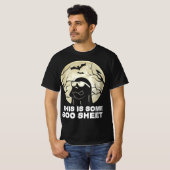 Dit is Boo Sheet Ghost Retro Halloween Costume Me T-shirt (Voorkant volledig)