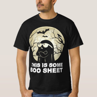 Dit is Boo Sheet Ghost Retro Halloween Costume Me T-shirt