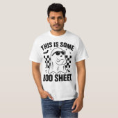 Dit is Boo Sheet Ghost Retro Halloween Costume Me T-shirt (Voorkant volledig)